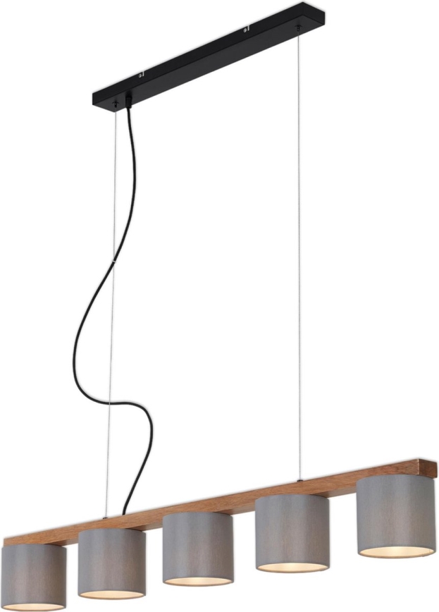 Briloner 4075-054 - Kroonluchter aan kabel 5xE14/25W/230V