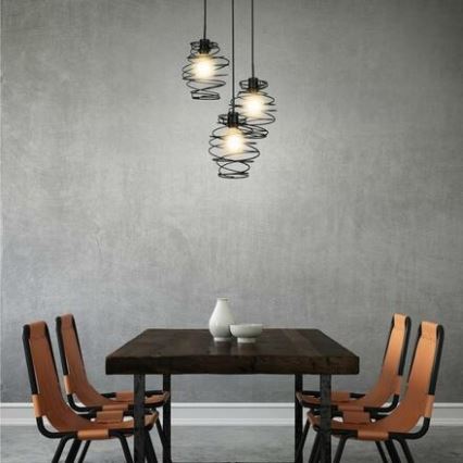 Briloner 4870-035 - Suspension sur câble 3xE27/60W/230V