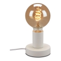 Briloner 7023-016 - Tafellamp TEEPU 1xE27/10W/230V wit