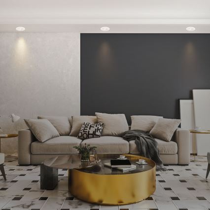 Briloner 7039036 - SET van 3 LED-inbouwspots voor de badkamer 3xLED/5W/230V IP44 wit