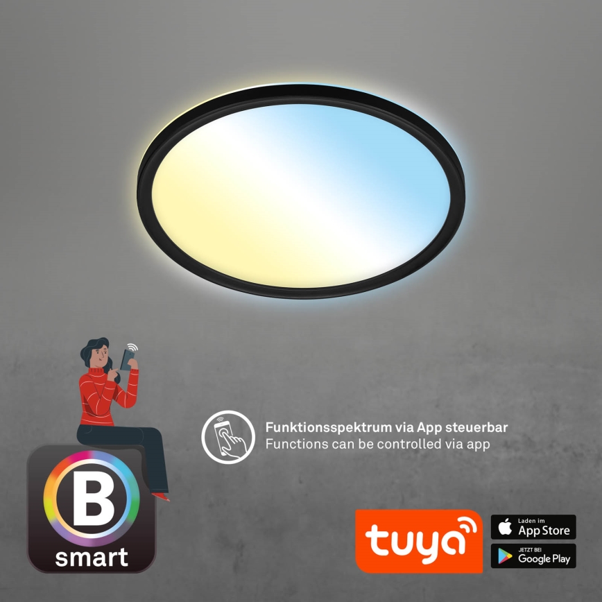 Briloner 7058-015 - LED dimbaar licht SLIM LED/18W/230V 2700-6500K Wi-Fi Tuya + afstandsbediening