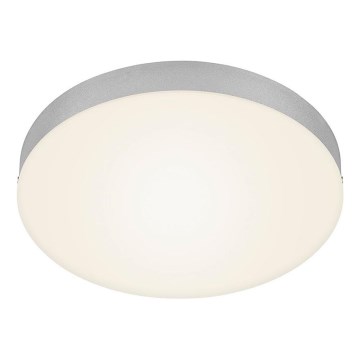 Briloner 7066-014 - Plafonnier FLAME LED/21W/230V 3000K argent d. 28,7 cm