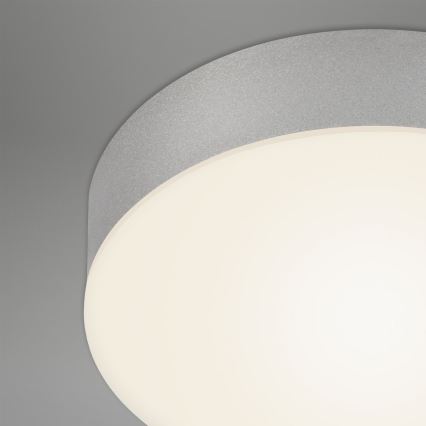 Briloner 7066-014 - Plafonnier FLAME LED/21W/230V 3000K argent d. 28,7 cm