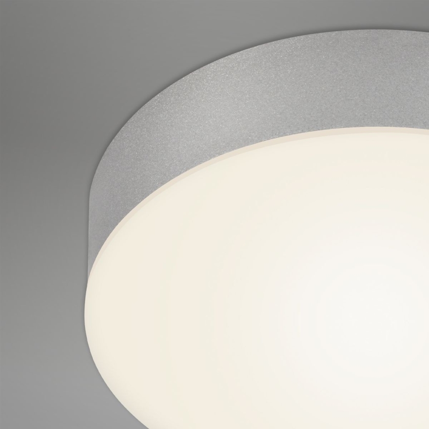 Briloner 7066-014 - Plafonnier FLAME LED/21W/230V 3000K argent d. 28,7 cm