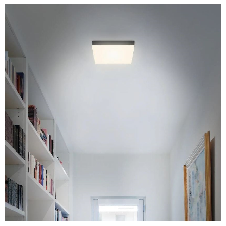 Briloner 7070-015 - Plafonnier LED FLAME LED/16W/230V noir