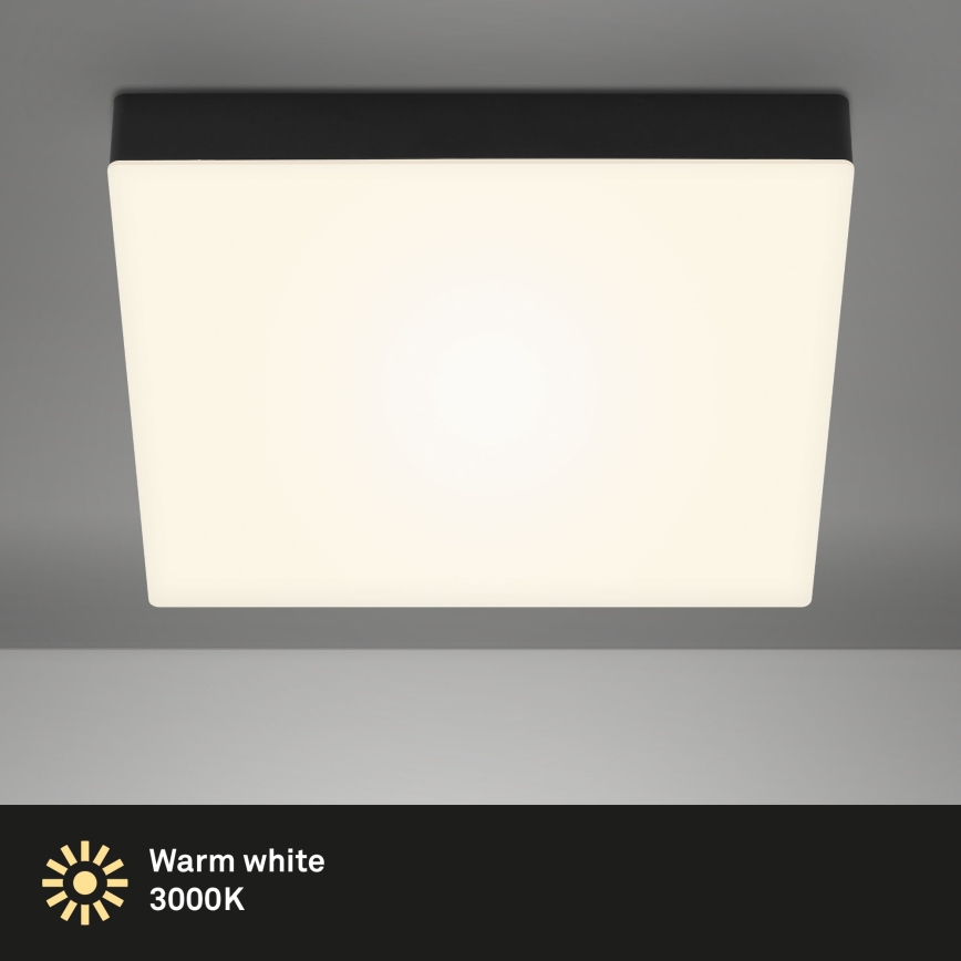 Briloner 7071015 - Plafonnier FLAME LED/21W/230V noir