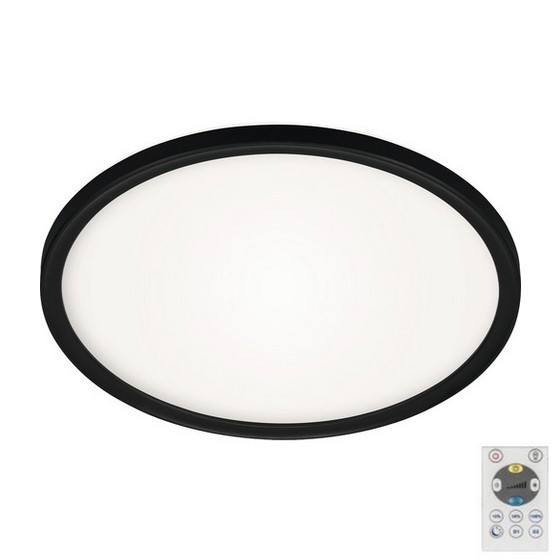 Briloner 7079-015 - Plafonnier à intensité variable LED SLIM LED/18W/230V 2700-6500K + télécommande