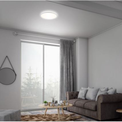Briloner 7079-016 - LED dimbare plafondlamp SLIM LED/18W/230V 2700-6500K + afstandsbediening