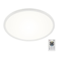 Briloner 7080-016 - Dimbare LED plafondlamp SLIM LED/22W/230V 2700-6500K + afstandsbediening