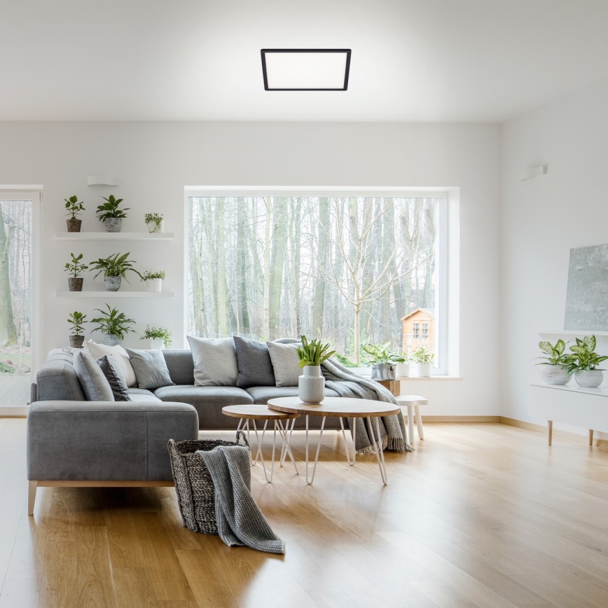 Briloner 7081-015 - LED dimbare plafondlamp SLIM LED/18W/230V 2700-6500K + afstandsbediening