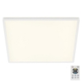 Briloner 7082-016 - LED dimbare plafondlamp SLIM LED/22W/230V 2700-6500K + afstandsbediening