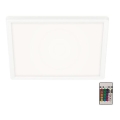 Briloner 7091-416 - LED RGBW Dimbare plafondlamp SLIM LED/22W/230V + afstandsbediening