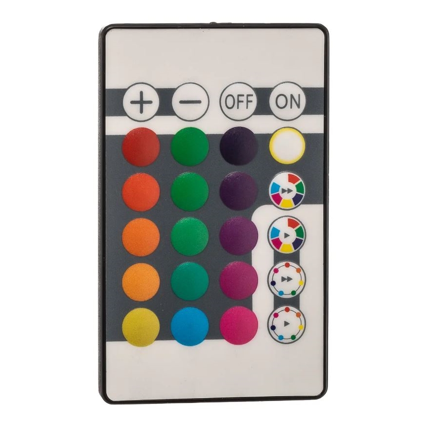 Briloner 7094-416 - LED RGBW dimbare plafondlamp SLIM LED/22W/230V + afstandsbediening