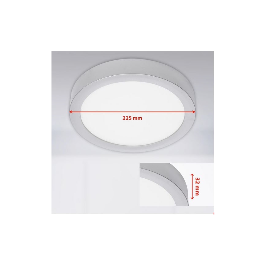 Briloner 7117-414 - Plafonnier LED FIRE LED/16,5W/230V 4000K