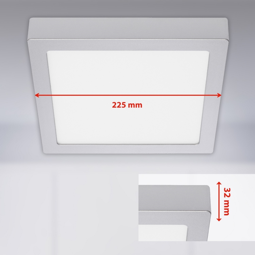 Briloner 7118-014 - Plafonnier LED FIRE LED/16,5W/230V 3000K