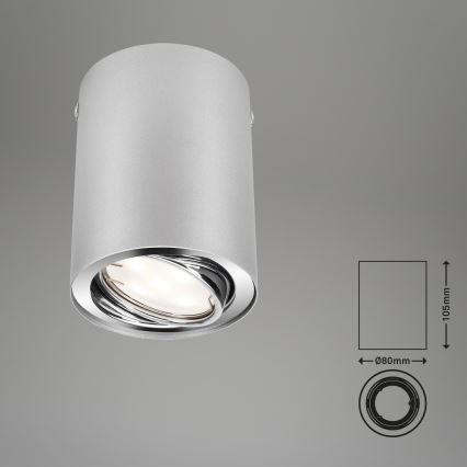 Briloner 7119-014 - LED spot TUBE 1xGU10/5W/230V rond