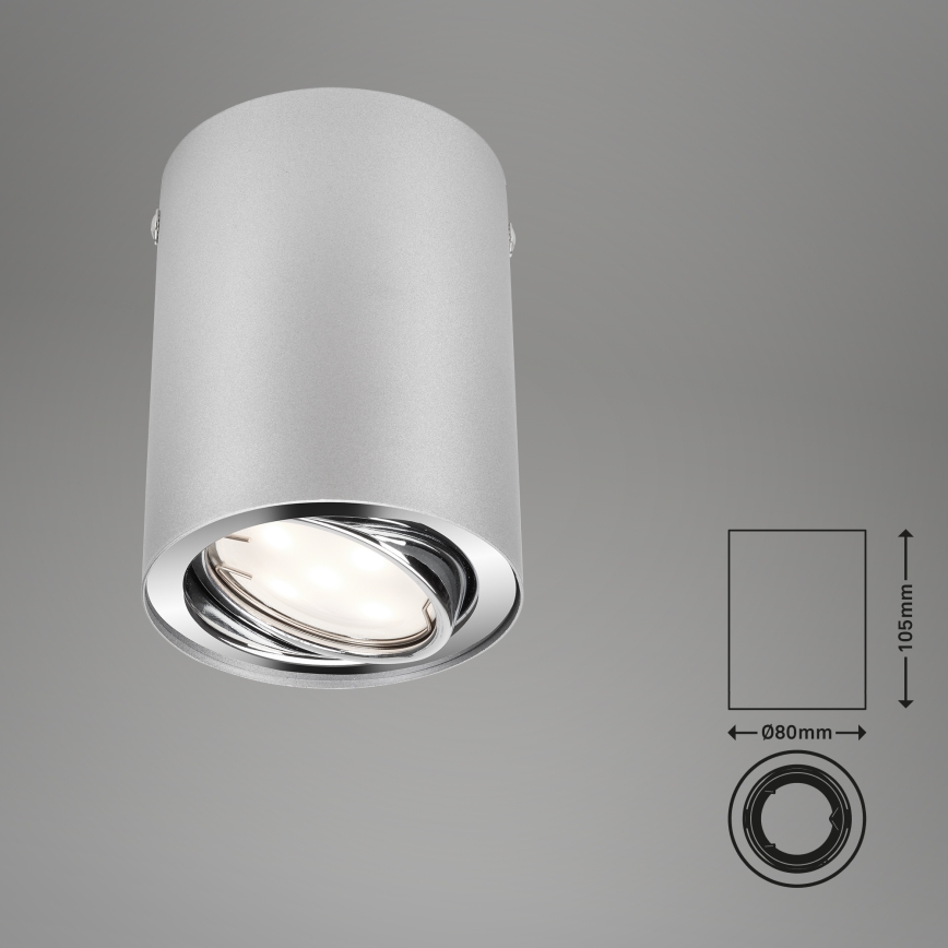 Briloner 7119-014 - Spot LED TUBE 1xGU10/5W/230V rond
