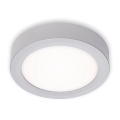 Briloner 7122-014 - LED-plafondlamp FIRE LED/11W/230V 3000K Ø 17 cm zilver