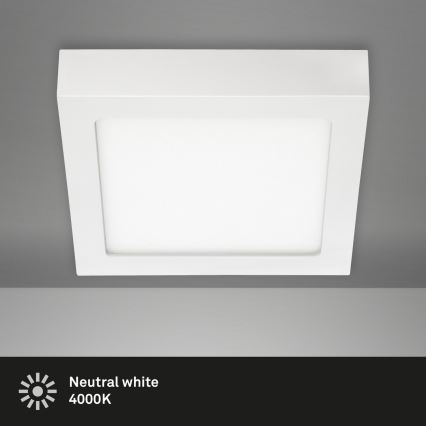 Briloner 7123-416 - LED Plafondlamp FIRE LED/12W/230V wit