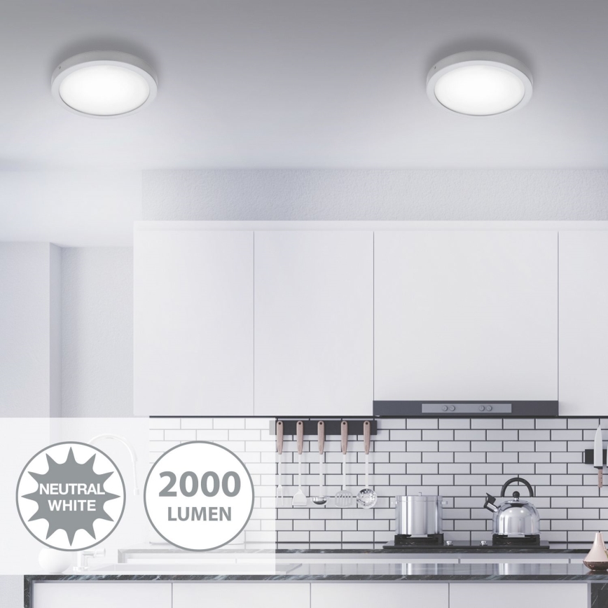 Briloner 7141-414 - Plafonnier LED FIRE LED/21W/230V 4000K