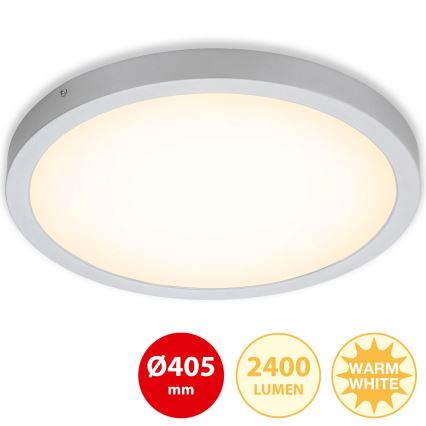 Briloner 7143-014 - Plafonnier LED FIRE LED/24,5W/230V 3000K