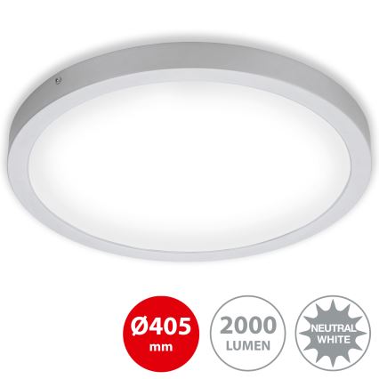 Briloner 7143-414 - Plafonnier LED FIRE LED/24,5W/230V 4000K