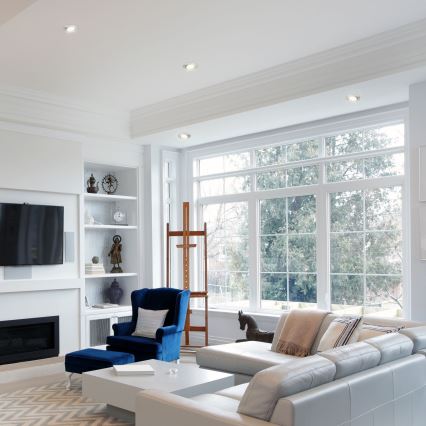 Briloner 7148-039-LOT 3x Spot de salle de bain à intensité variable LED 1xGU10/5,5W/230V IP23