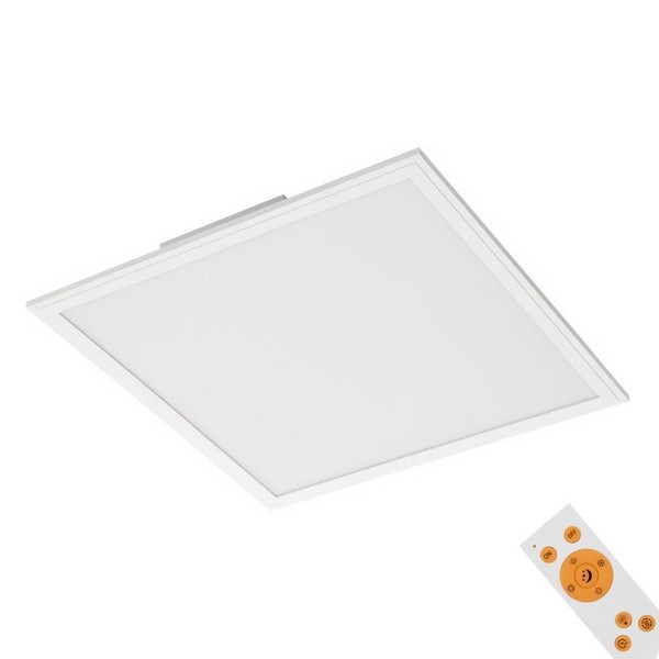 Briloner 7179-016 - Plafonnier à intensité variable PIATTO LED/24W/230V 3000-6500K + télécommande