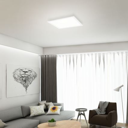 Briloner 7179-016 - Plafonnier à intensité variable PIATTO LED/24W/230V 3000-6500K + télécommande