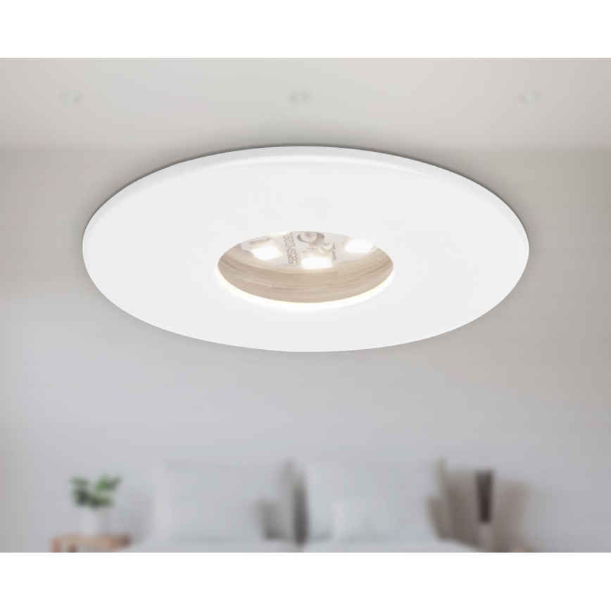 Briloner 7240-036 -SET 3x Hangende LED Badkamer plafond verlichting ATTACH LED/1,8W/230V IP44 wit