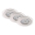 Briloner 7257-039 - LOT 3x Spot encastrable de salle de bain LED ATTACH LED/4,5W/230V IP44