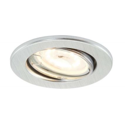 Briloner 7277-039 - LOT 3x Luminaire de salle de bain encastrable à intensité variable 1xGU10/5W/230V IP23