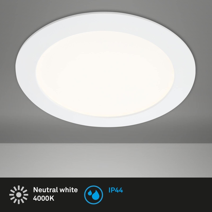 Briloner 7286-016 - Hangende LED Badkamer plafond verlichting LED/12W/230V IP44