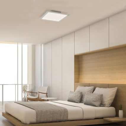 Briloner 7302-016 - Plafonnier à intensité variable STARRY SKY LED/23W/230V 3000-6000K + télécommande