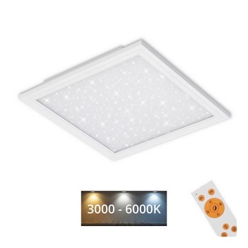 Briloner 7303-016 - Plafonnier à intensité variable STARRY SKY LED/36W/230V 3000-6000K + télécommande