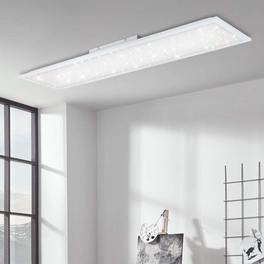 Briloner 7304-016 - Dimbare LED plafondlamp STARRY SKY LED/36W/230V 3000-6000K + afstandsbediening