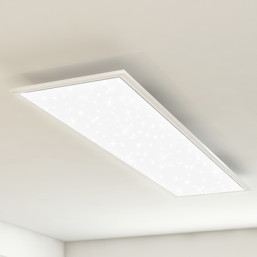 Briloner 7304-016 - Dimbare LED plafondlamp STARRY SKY LED/36W/230V 3000-6000K + afstandsbediening