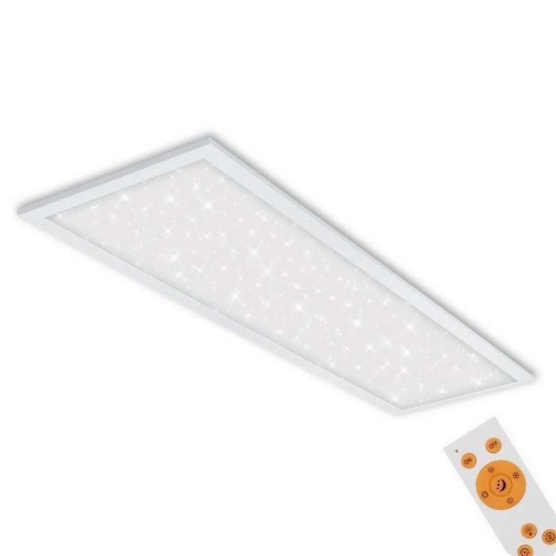 Briloner 7308-016 - Plafonnier à intensité variable LED STARRY SKY LED/24W/230V 3000-6000K + télécommande