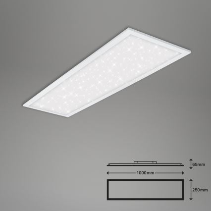 Briloner 7308-016 - Plafonnier à intensité variable LED STARRY SKY LED/24W/230V 3000-6000K + télécommande