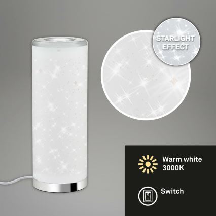 Briloner 7332-018 - Lampe de table LED STARRY SKY 1xGU10/5W/230V blanc