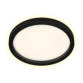 Briloner 7361-015 - plafonnier LED CADRE LED/18W/230V d. 29,7 cm noir