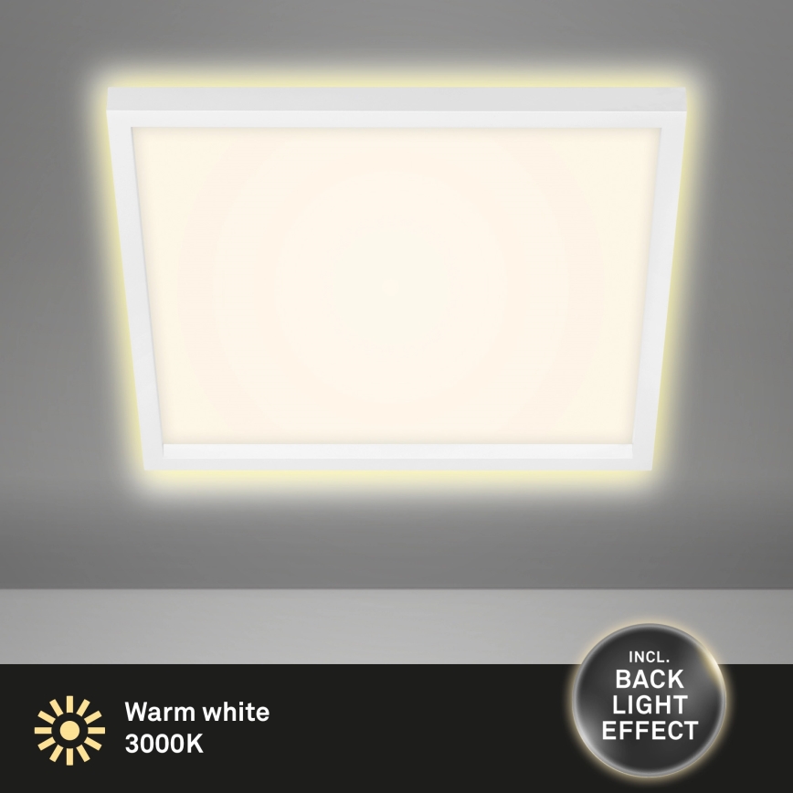 Briloner 7364-016 - LED plafondlamp CADRE LED/22W/230V 42,2x42,2 cm wit