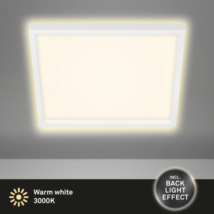 Briloner 7364-016 - Plafonnier LED CADRE LED/22W/230V 42,2x42,2 cm blanc