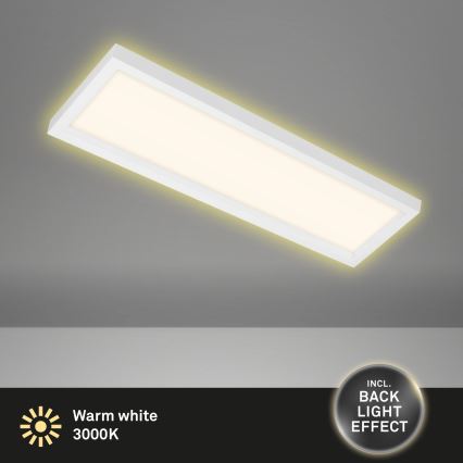 Briloner 7365-016 - LED plafondlamp CADRE LED/22W/230V 58,2x20,2 cm wit