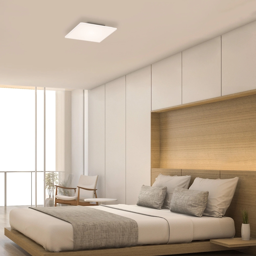 Briloner 7378-016 - Panneau à intensité variable LED/12W/230V 3000/4000/6500K + Télécommande