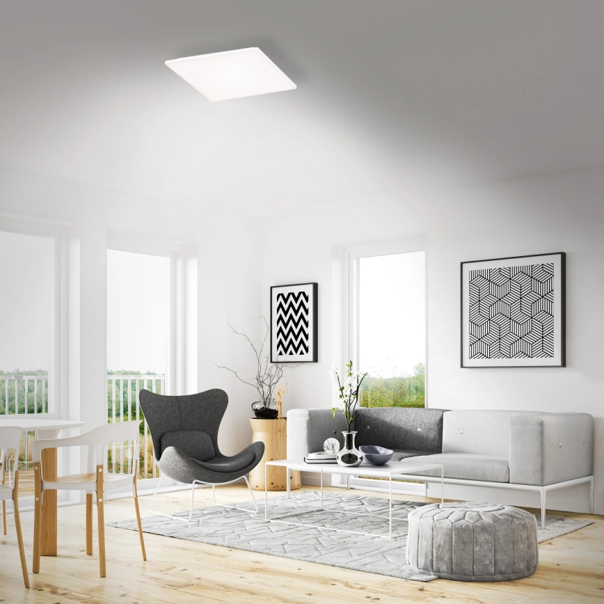 Briloner 7378-016 - Panneau à intensité variable LED/12W/230V 3000/4000/6500K + Télécommande