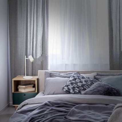 Briloner 7408-016 - Tafellamp RETRO 1xGU10/9W/230V wit