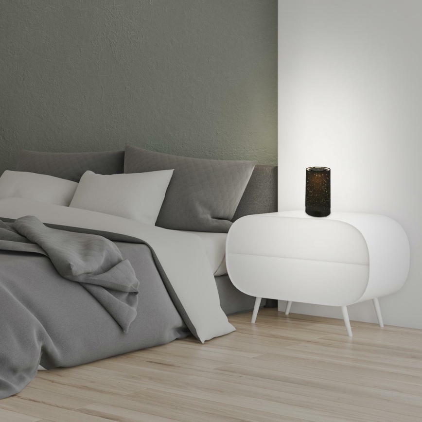 Briloner 7449-015 - Lampe d'extérieur tactile à intensité variable STARRY SKY LED/3W/5V IP44 noir