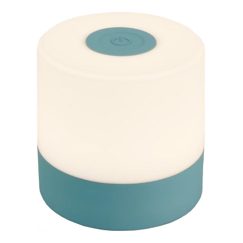 Briloner 7461010 - LED Dimbaar oplaadbaar buitenshuis tafellamp LED/2W/5V IP44 1200 mAh blauw
