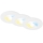 Briloner 7605036 - SET 3x LED badkamer inbouwspots LED/4,9W/230V 2700/4000/6500K IP44 wit